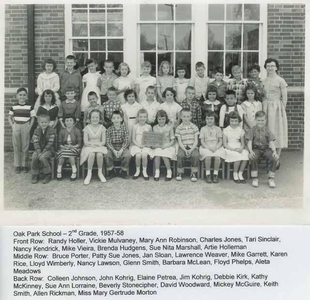 Oak Park School Grade 2 Miss Morton