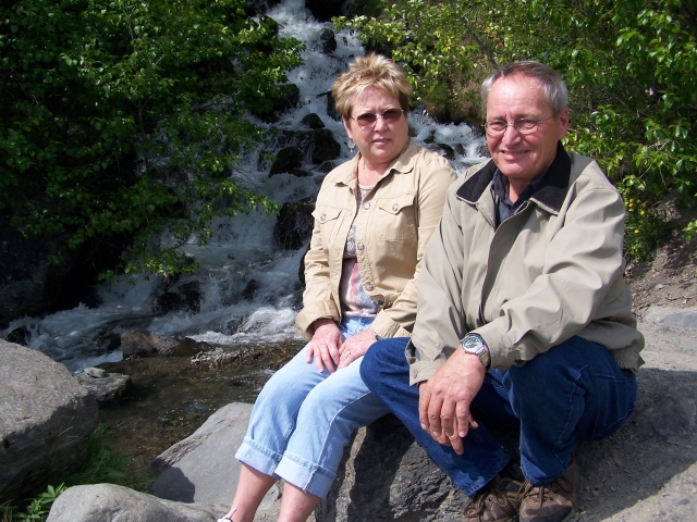 Chris and Charolett Brown in Alaska 2006