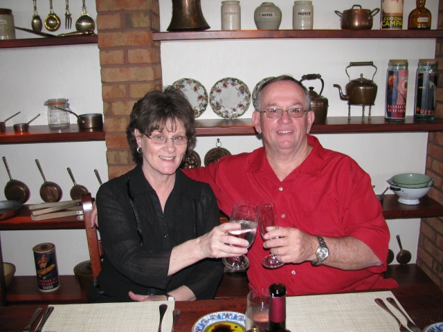 Barbara and Herb Schoonover on the Norwegian Jade